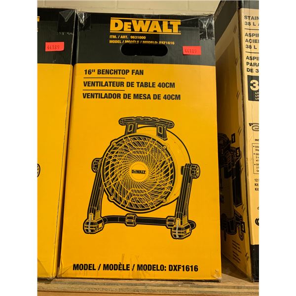 DEWALT 16" BENCHTOP FAN