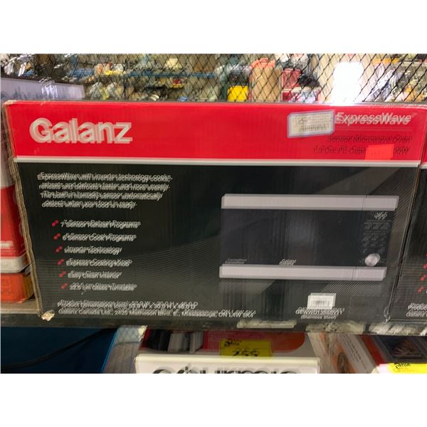 GALANZ EXPRESS WAVE 1.3 CUBIC FOOT STAINLESS STEEL MICROWAVE