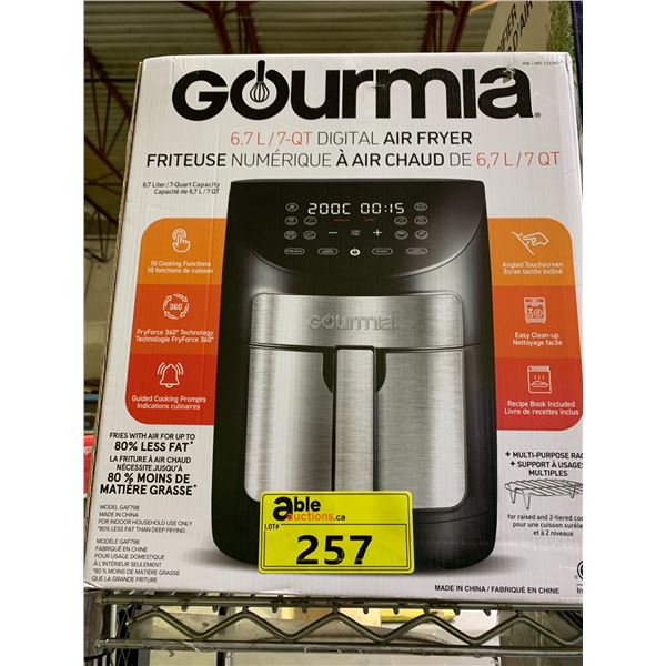 GOURMIA 6.7L DIGITAL AIR FRYER