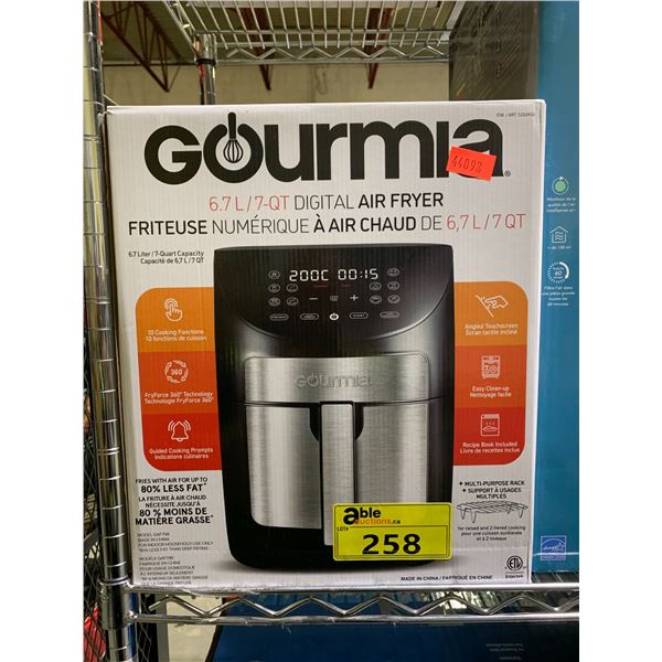 GOURMIA 6.7L DIGITAL AIR FRYER