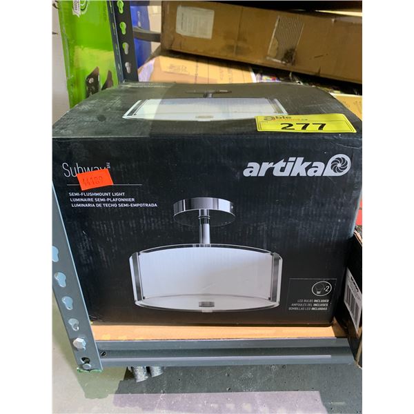 ARTIKA SEMI-FLUSH MOUNT LIGHT