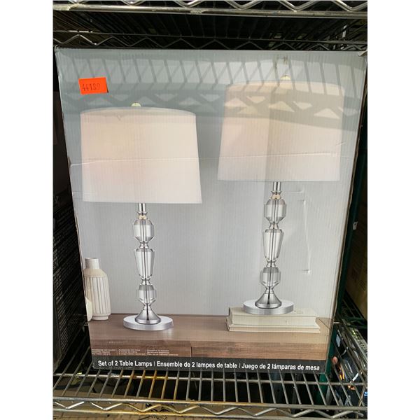 BRIDGEPORT DESIGN SET OF 2 TABLE LAMPS