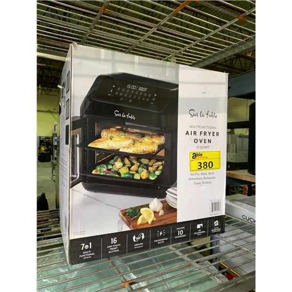 SUR LA TABLE MULTIFUNCTIONAL AIR FRYER OVEN