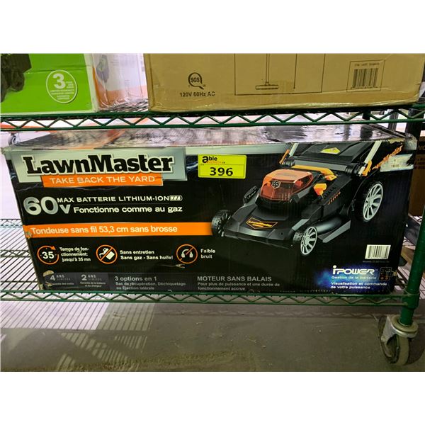 LAWNMASTER 60V LAWN MOWER