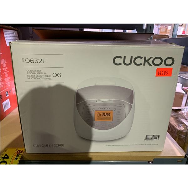 CUCKOO CR0632F MULTIFUNCTIONAL ELECTRIC RICE COOKER/WARMER