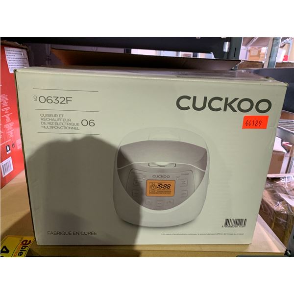 CUCKOO CR0632F MULTIFUNCTIONAL ELECTRIC RICE COOKER/WARMER