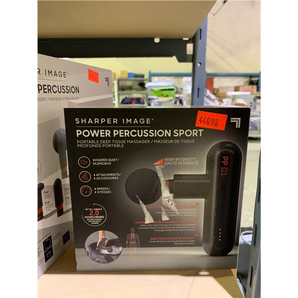 SHARPER IMAGE POWER PERCUSSION SPORT MASSAGER