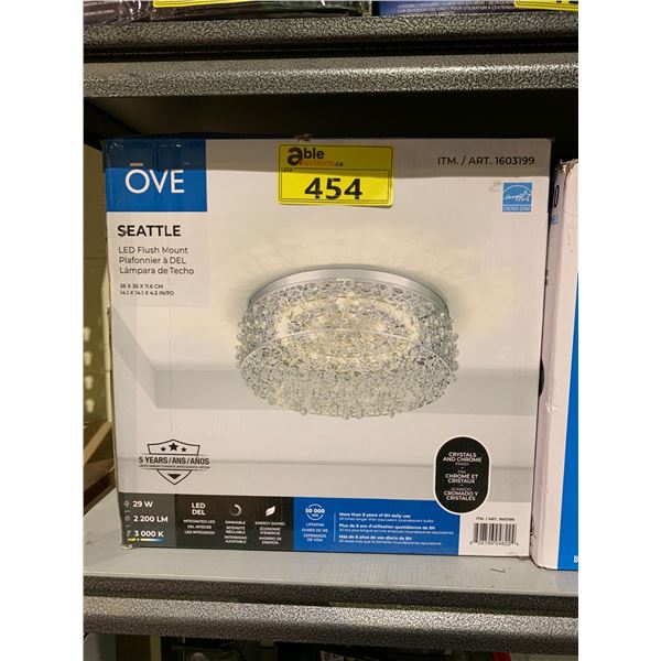 OVE SEATTLE LED FLUSH MOUNT