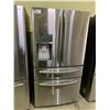 Image 1 : SAMSUNG STAINLESS STEEL FRENCH DOOR FRIDGE WITH ICE AND WATER MODEL RF24FSEDBSR