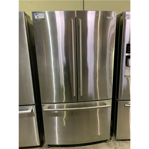 ELECTROLUX STAINLESS STEEL FRENCH DOOR FRIDGE MODEL EI23BC60KS3