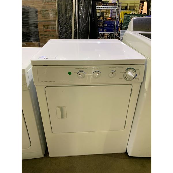 FRIGIDAIRE FRONT LOAD DRYER