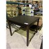 Image 2 : DINING TABLE WITH PULL OUT LEAVES APPROX 35.5 X 35.5"