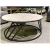 Image 1 : ROUND COFFEE TABLE DIAMETER APPROX 39"