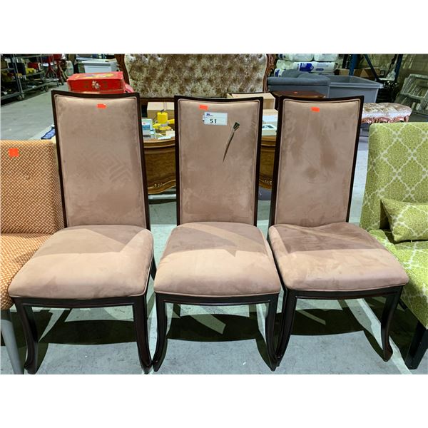 3 MATCHING DINING CHAIRS