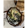 Image 1 : FRAMED WALL MIRROR APPROX 35 X 35"
