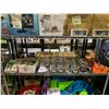 Image 1 : ASSORTED ITEMS INCLUDING; 2" PIPE JOINERS, HEAVY DUTY SNAP FASTENER TOOLS, SMILEMAKERS STICKERS &