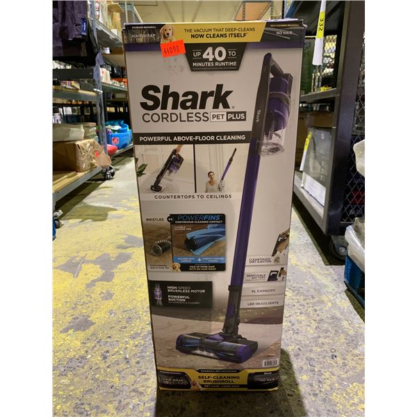 SHARK CORDLESS PET PLUS VACUUM