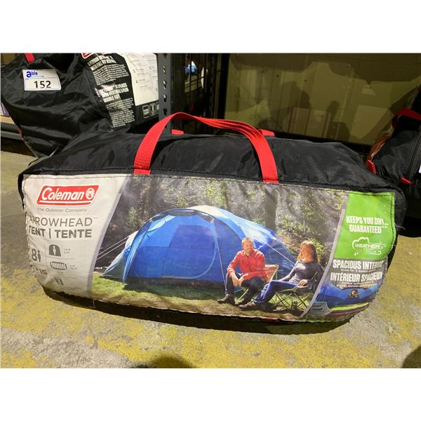 COLEMAN 8 PERSON ARROWHEAD TENT