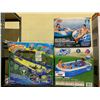 Image 1 : H2OGO! FAMILY POOL, H2OGO! RIVER SPORT TUBES TWIN PACK & WHAM-O SLIP'N SLIDE