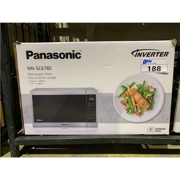 PANASONIC NN-SC678S MICROWAVE OVEN