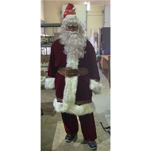 SANTA SUIT WITH CARRYING BAG