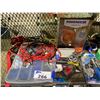 Image 2 : ASSORTED ITEMS INCLUDING; POWERGEAR RADIANT PROPANE TANK TOP HEATER, TELEPHONE/DATA CRIMP TOOL KIT,