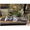 Image 1 : ASSORTED ITEMS INCLUDING; DRILL BITS, FUEL INJECTION PRESSURE TESTER, CAMOUFLAGES SPRAY PAINT &