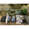 Image 3 : ASSORTED ITEMS INCLUDING; DRILL BITS, FUEL INJECTION PRESSURE TESTER, CAMOUFLAGES SPRAY PAINT &