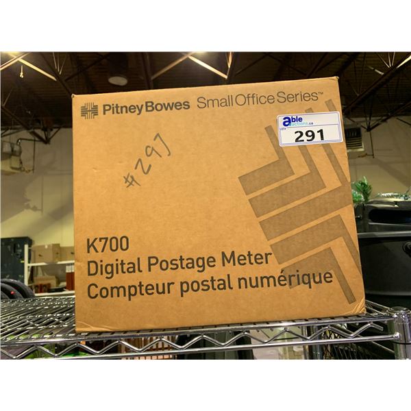 PITNEY BOWES SMALL OFFICE SERIES K700 DIGITAL POSTAGE METER