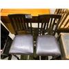 Image 2 : 2 DINING CHAIRS