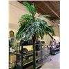 Image 2 : 9' FAUX COCONUT TREE WITH CONCRETE FILLED PLANTER POT