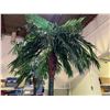 Image 3 : 9' FAUX COCONUT TREE WITH CONCRETE FILLED PLANTER POT