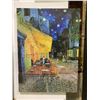 Image 2 : FRAMED COMPLETE EUROGRAPHICS PUZZLES FINE ART COLLECTION VINCENT VAN GOGH "CAFE TERRACE AT NIGHT"