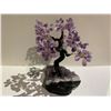 Image 2 : AMETHYST TREE ON AMETHYST BASE APPROX 14" RETAIL $2,400