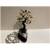 Image 2 : BONSAI CHAKRA TREE ON AMETHYST BASE RETAIL $1,800, 10"