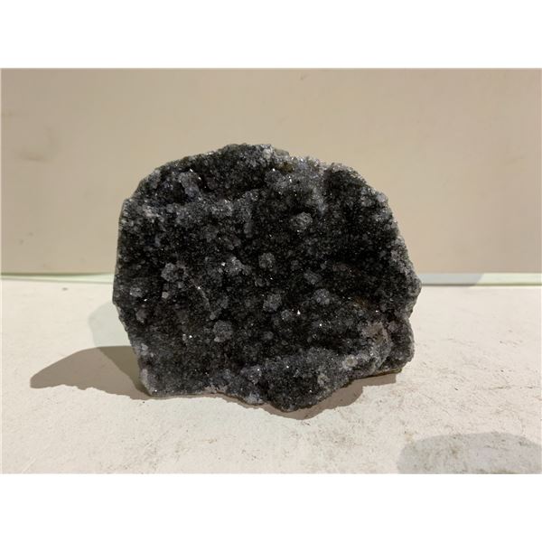 BLACK AMETHYST GEODE 3X4  RETAIL $600