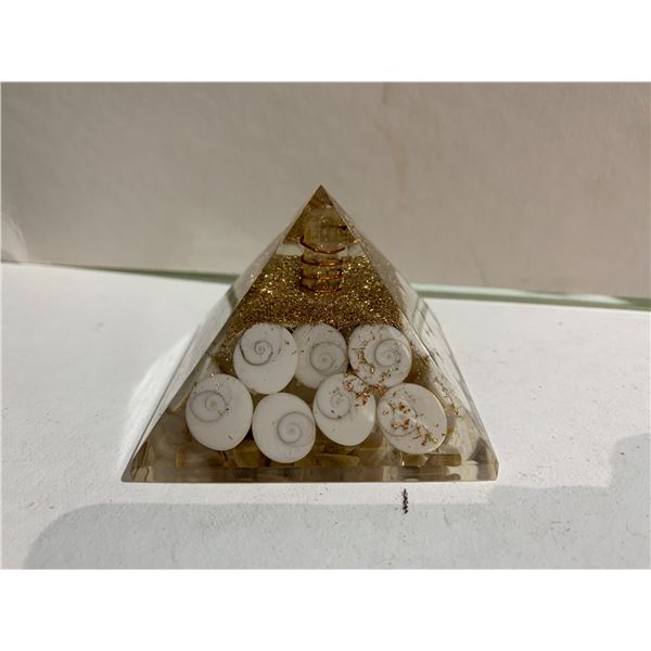 SHELL ORGONITE PYRAMID