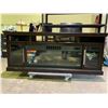 Image 1 : *TESTED WORKING* TRESANTI COOL FLAME ELECTRIC FIREPLACE/TV STAND APPROX 74" LONG