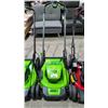 Image 1 : GREENWORKS PRO 21" 80V CORDLESS SELF PROPELLED LAWN MOWER (UNKNOWN WORKING CONDITION, NO BATTERIES,