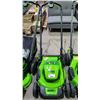 Image 1 : GREENWORKS PRO 21" 80V CORDLESS SELF PROPELLED LAWN MOWER (UNKNOWN WORKING CONDITION, NO BATTERIES,