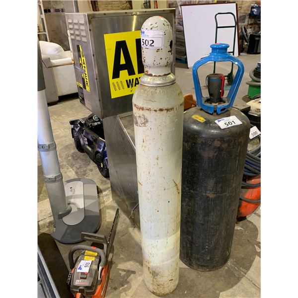 WASTREN GASCO CYLINDERS LIMITED OXYGEN TANK WITH VALVE GUARD