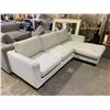 Image 1 : 2-PC FABRIC SECTIONAL SOFA WITH CHAISE