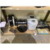 Image 1 : ASSORTED ITEMS INCLUDING; KEURIG COFFEE MAKER, BLACK & DECKER BREAD MAKER, BREVILLE SANDWICH GRILL