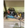 Image 2 : ASSORTED TOOLS INCLUDING; MAKITA CONCRETE PLANER, DEWALT GRINDER, JOBMATE RECIPROCATING SAW & MORE