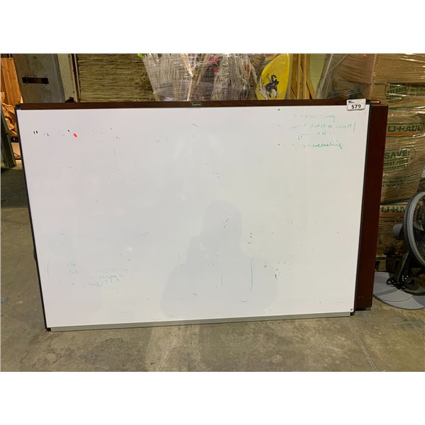 LARGE WHITE BOARD 6'X50"