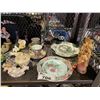 Image 3 : ASSORTED HOME DECOR; PLATES, TEACUPS, CRYSTAL BELL AND MORE