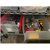 Image 2 : ASSORTED ITEMS INCLUDING; SECURITY BADGE, TOOLS, JUMPER CABLE CLAMPS & MORE