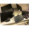 Image 1 : 7 ASSORTED MONITORS INCLUDING; BENQ, LG & SAMSUNG & 2 DUAL MONITOR MOUNTS