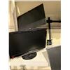 Image 2 : 7 ASSORTED MONITORS INCLUDING; BENQ, LG & SAMSUNG & 2 DUAL MONITOR MOUNTS