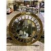 Image 1 : ORNATE FRAMED ROUND MIRROR 38"
